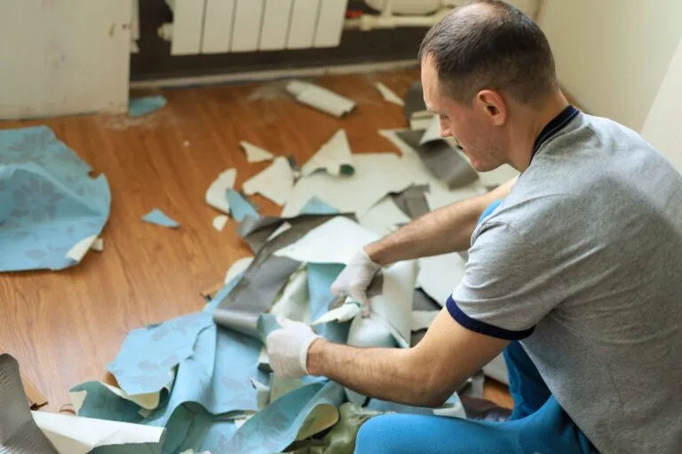 Fertig gereinigter Raum nach Abschluss der Bauarbeiten
